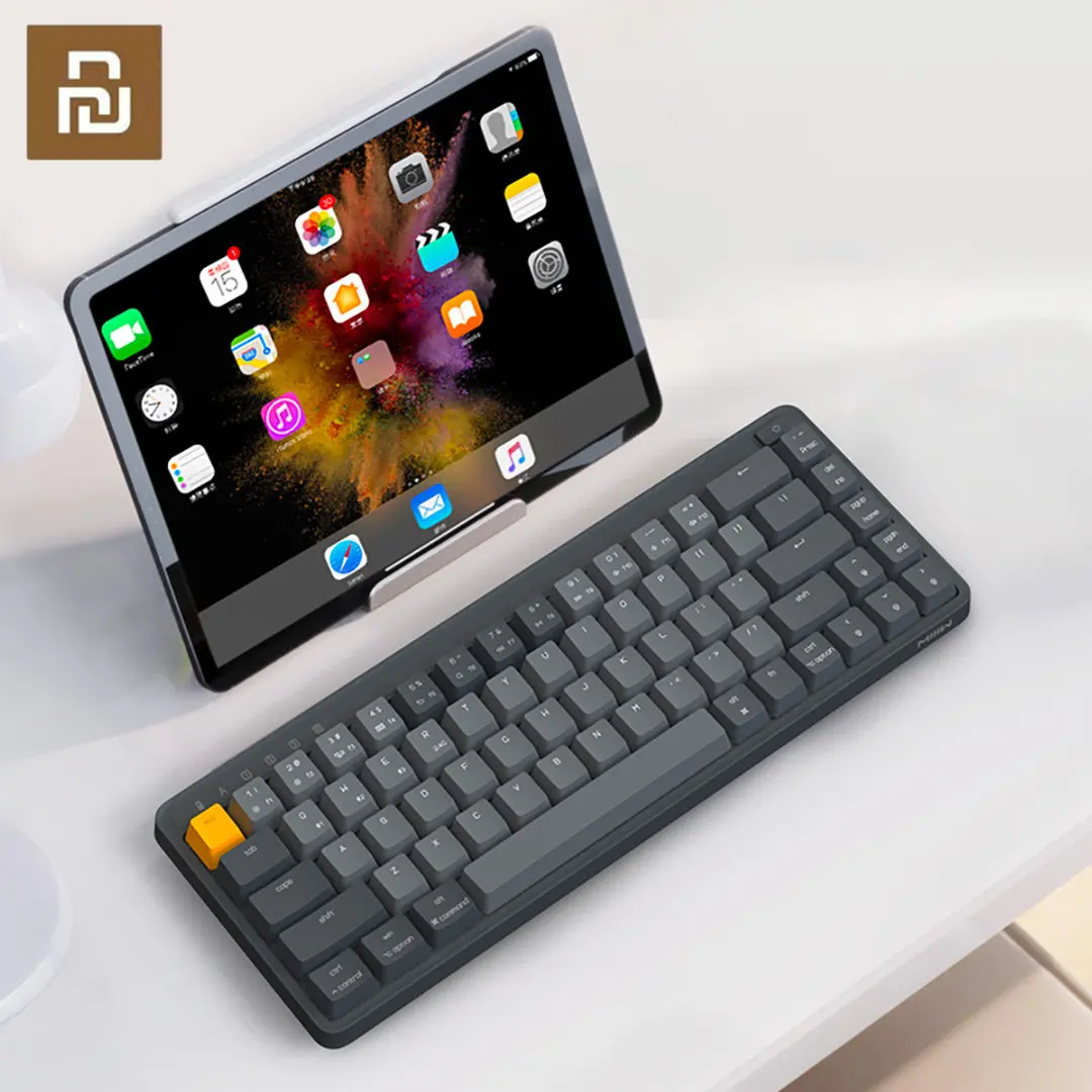 Беспроводная Механическая Bluetooth клавиатура Youpin MIIIW с тремя режимами и 68 клавишами
Беспроводная Механическая Bluetooth клавиатура Youpin MIIIW с тремя режимами и 68 клавишами