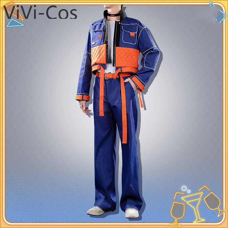 ViVi-Cos Vtuber Kitami Yusei новые костюмы косплей костюм Cos игры аниме вечерние униформа