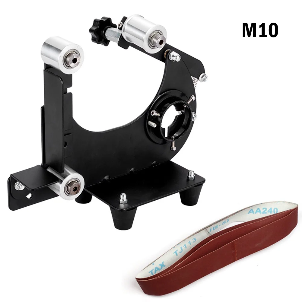 M14/M10 Angle Grinder Sanding Belt Adapter For 100/115/125 Angle Grinder Retrofit Tool Sanding Machine Grinding Polishing
M14/M10 Angle Grinder Sanding Belt Adapter For 100/115/125 Angle Grinder Retrofit Tool Sanding Machine Grinding Polishing