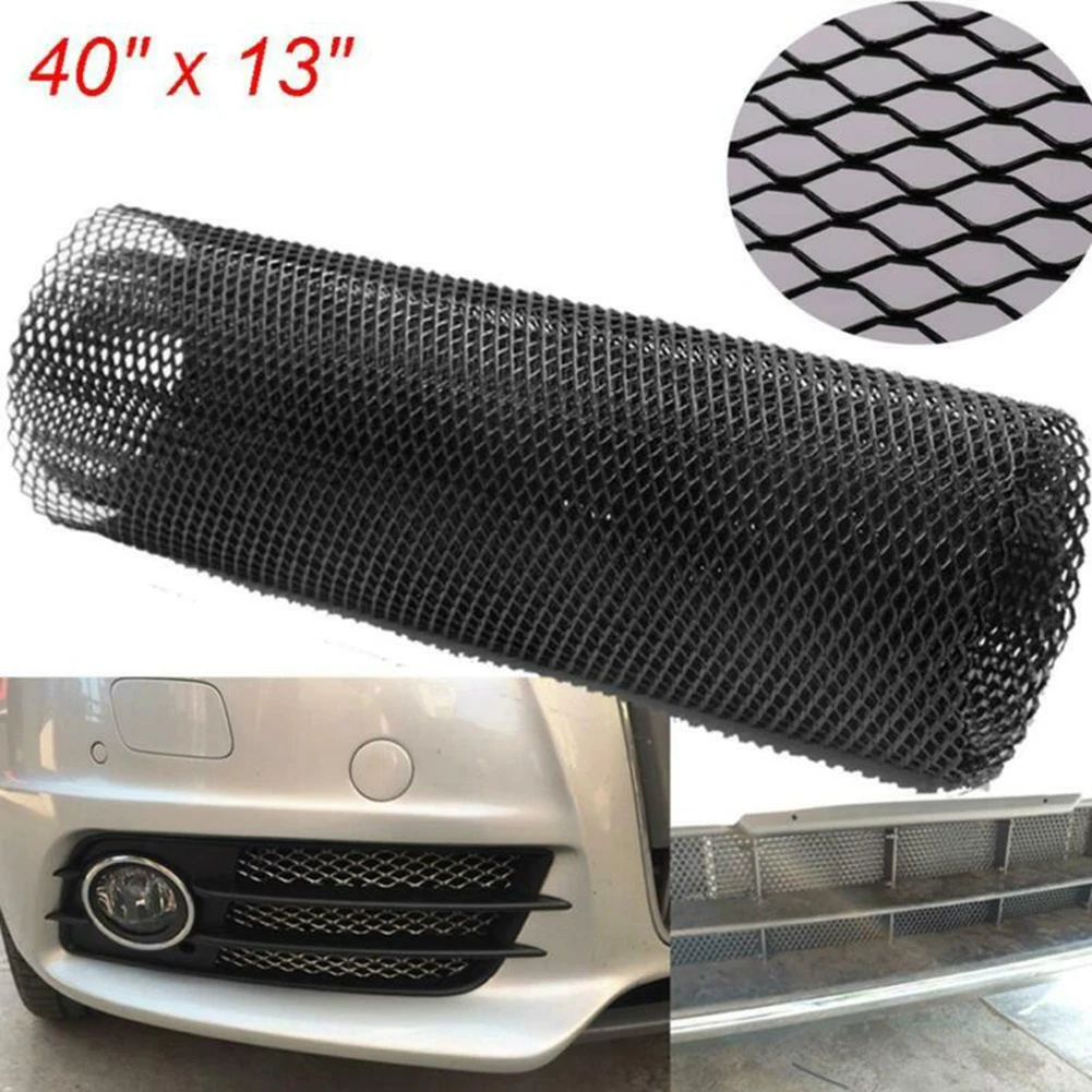 Universal Aluminum Front Bumper Mesh Grill Cover Car Bumper Hood Vent Grille Net 100*33cm Body Modified Grille Protective Tools
Universal Aluminum Front Bumper Mesh Grill Cover Car Bumper Hood Vent Grille Net 100*33cm Body Modified Grille Protective Tools
