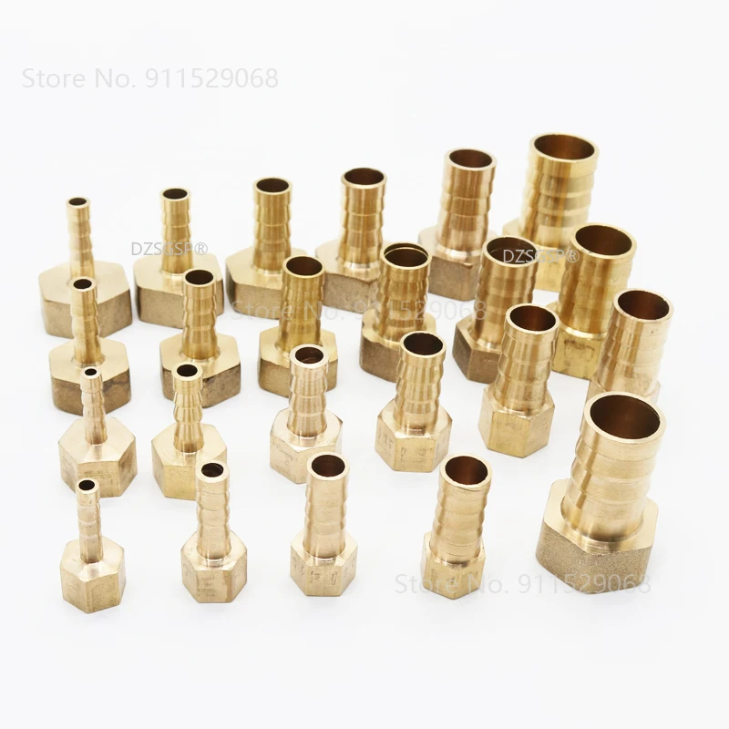 100Pcs Brass Hose Fitting 10mm Barb Tail 1/4" BSP Female Thread Copper Connector Joint
100Pcs Brass Hose Fitting 10mm Barb Tail 1/4" BSP Female Thread Copper Connector Joint