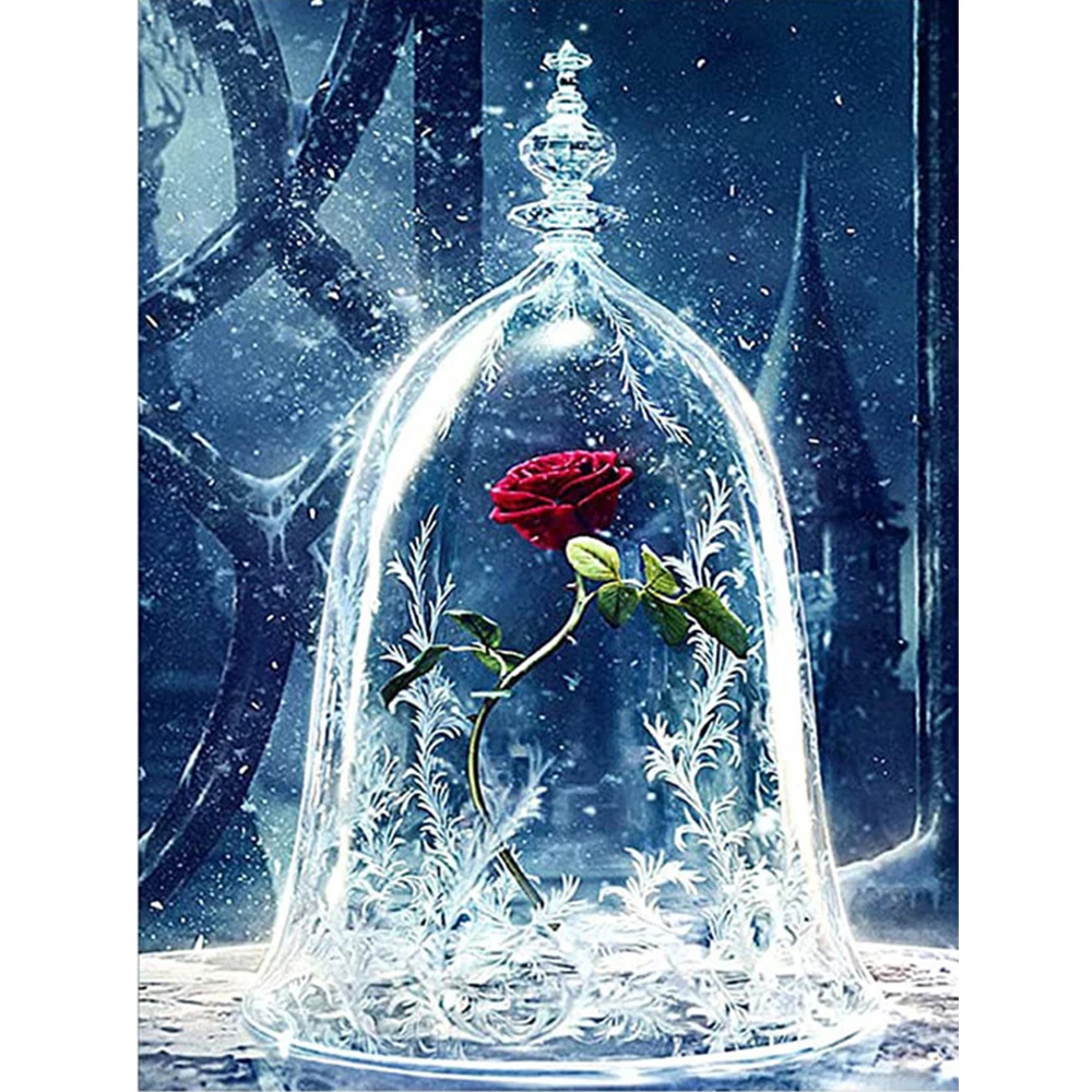 YIBRIGHT Diamond Painting Snow Rose 5D DIY Mosaic Flower Embroidery Picture Rhinestone Handmade Gift Wall Art
YIBRIGHT Diamond Painting Snow Rose 5D DIY Mosaic Flower Embroidery Picture Rhinestone Handmade Gift Wall Art
