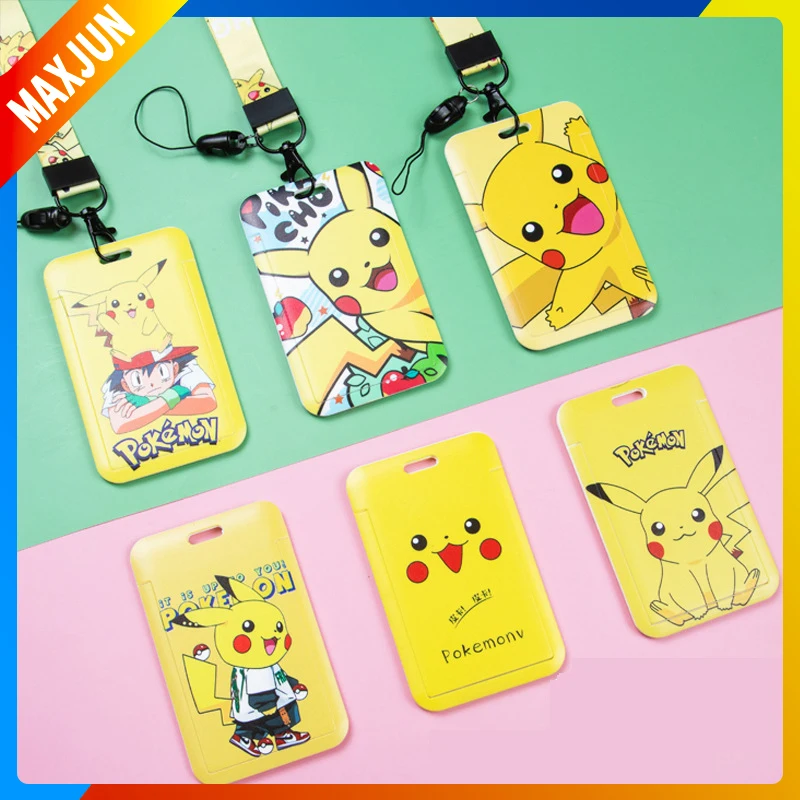 Pokemon Anime Figure Pikachu Student Card Holder Bus Metro Card Set Cartoon Meal Card Work Card Access Control Card 110*70MM
Pokemon Anime Figure Pikachu Student Card Holder Bus Metro Card Set Cartoon Meal Card Work Card Access Control Card 110*70MM