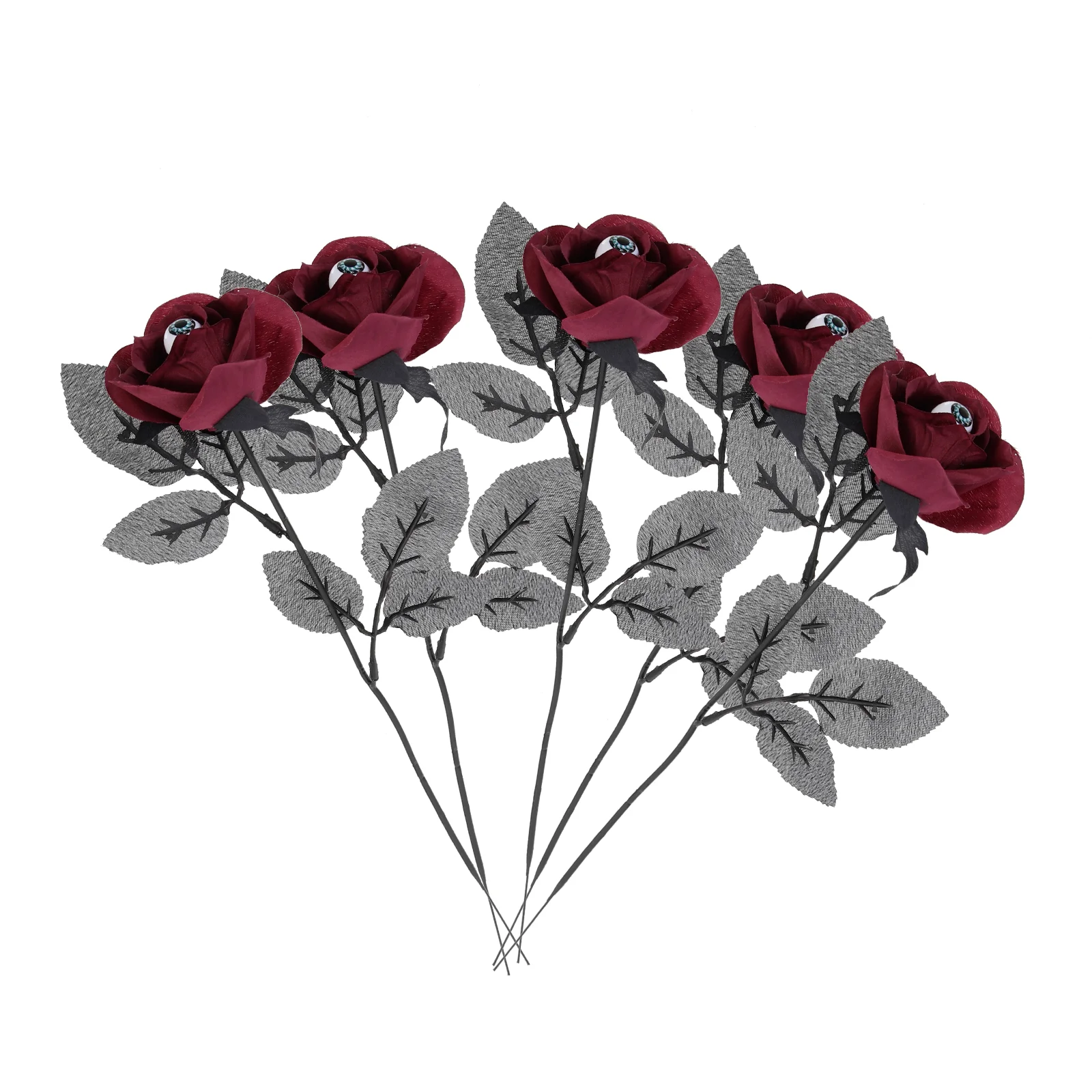 Rose Flowers Artificial Roses Flower Fake Black Eyeball Decorationwith Decor Bouquet Floralstem Silk Wedding Realistic Horrific
Rose Flowers Artificial Roses Flower Fake Black Eyeball Decorationwith Decor Bouquet Floralstem Silk Wedding Realistic Horrific