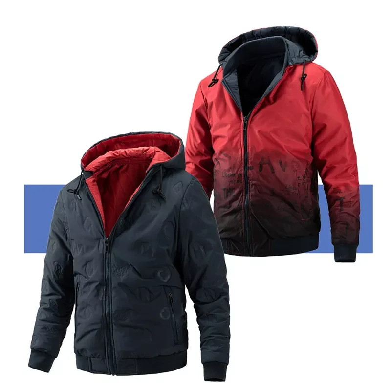 Fashion Men Cotton Warm Parkas Hoodies Coats Casual Outdwear Thermal Jacket Man Clothing Winter Men's Bomber Jackets
Fashion Men Cotton Warm Parkas Hoodies Coats Casual Outdwear Thermal Jacket Man Clothing Winter Men's Bomber Jackets