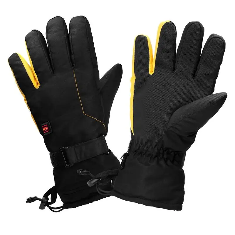 

Heated Gloves Rechargeable Battery Electric Heated Gloves All Weather Thermal Touchscreen Gloves For Climbing Hiking Cycling