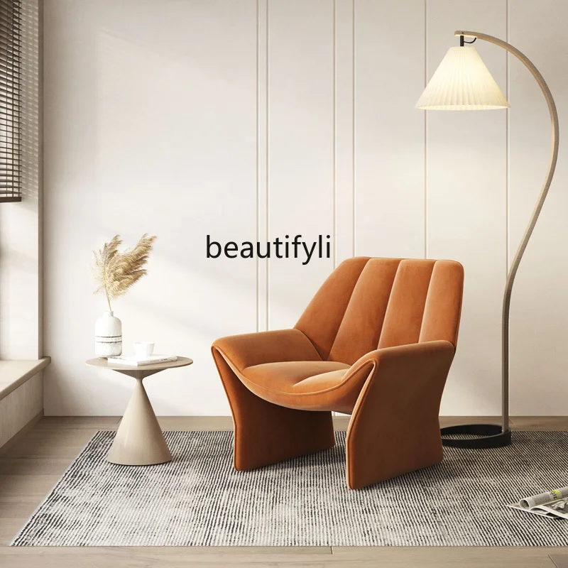 zqNordic Single Sofa Light Luxury Modern Living Room Bedroom Balcony Leisure Chair Italian Creative Couch
zqNordic Single Sofa Light Luxury Modern Living Room Bedroom Balcony Leisure Chair Italian Creative Couch