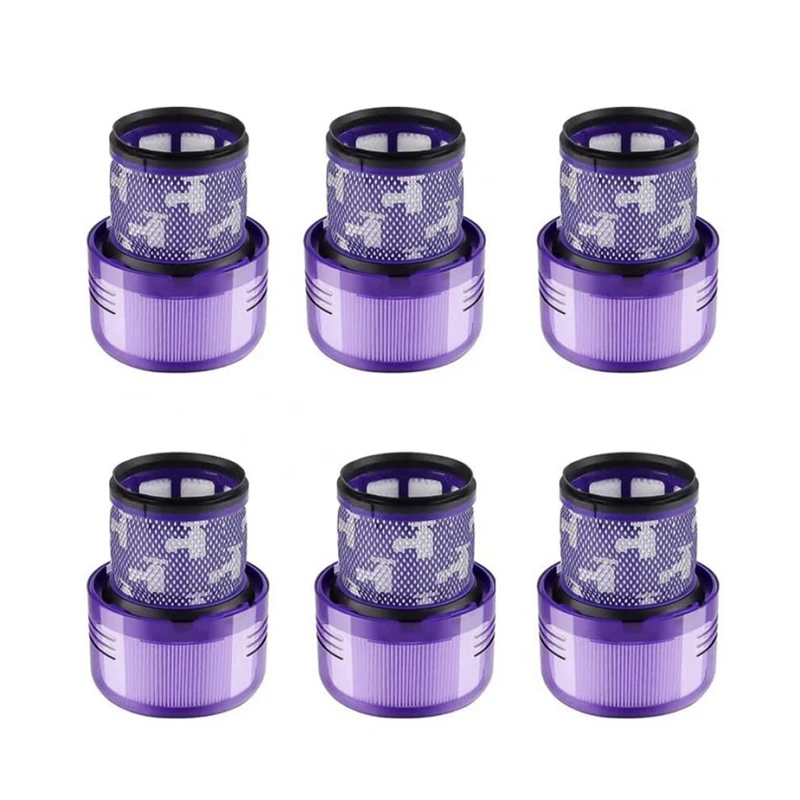 

6 Pack Filters For Dyson SV16 Outsize, V11 Outsize Vacuum Cleaner Part 970422-01