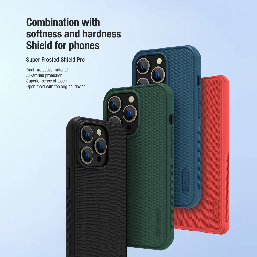 For iPhone 14 Pro Max Case For iPhone 14 Nilkin Frosted Shield Pro PC Frosted Matte Back Cover For iPhone 14 Pro /14 Plus Case
For iPhone 14 Pro Max Case For iPhone 14 Nilkin Frosted Shield Pro PC Frosted Matte Back Cover For iPhone 14 Pro /14 Plus Case