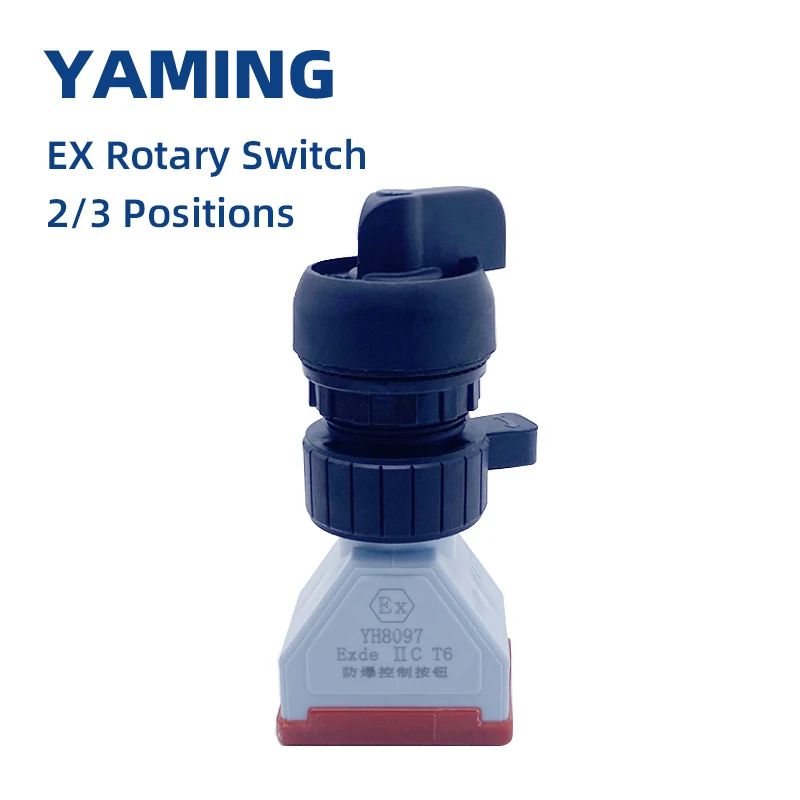 Поворотный переключатель EX Взрывозащищенный 2/3 положения 16А Ручка переключения Комбинированный ручной переключатель передач Серебряный контакт IP66
Поворотный переключатель EX Взрывозащищенный 2/3 положения 16А Ручка переключения Комбинированный ручной переключатель передач Серебряный контакт IP66