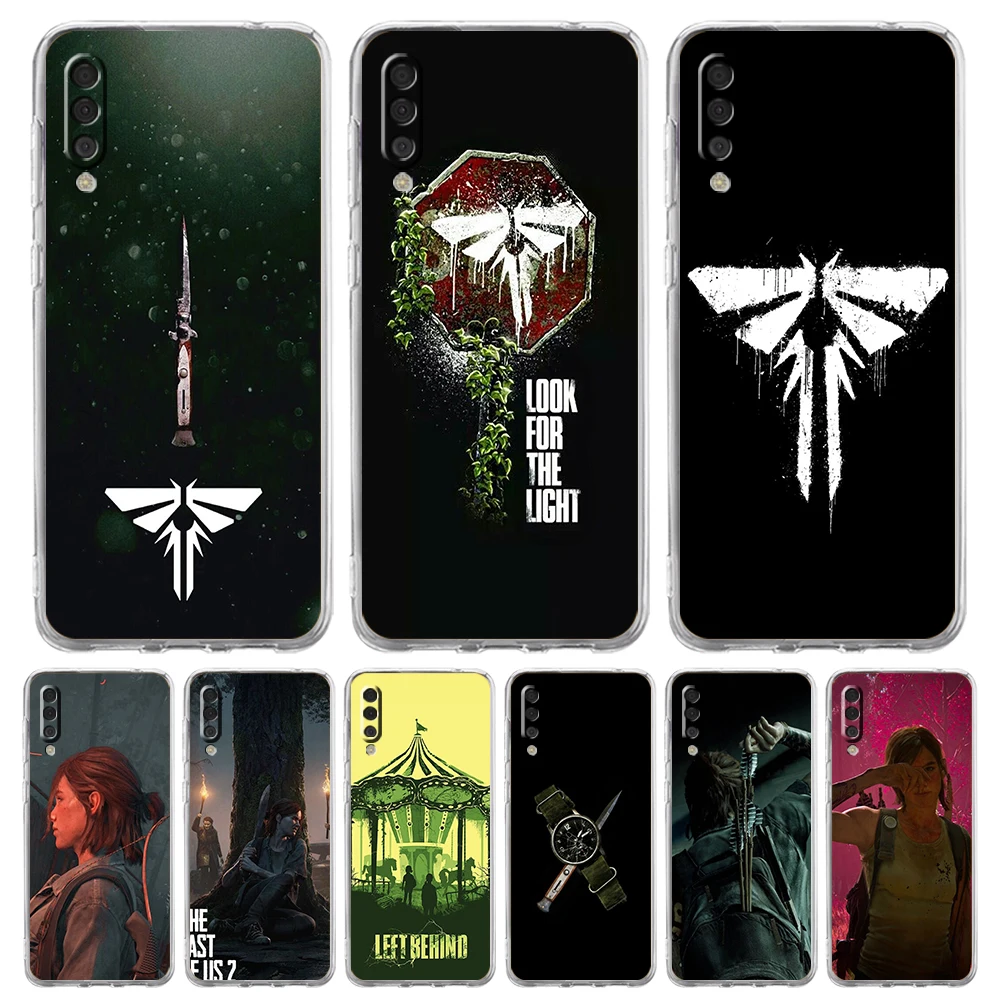 

The Last Of Us Transparent Phone Case for Samsung Galaxy A12 A02 A03S A50 A70 A10 A10S A20 A30 A40 Luxury Soft Cover Fundas Bags