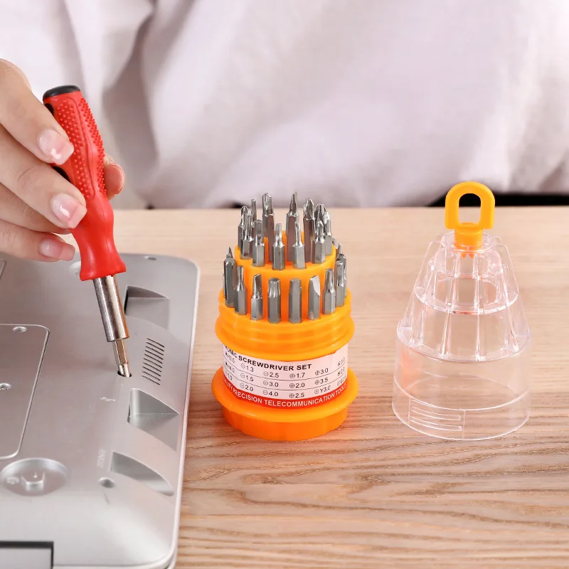 31 In 1 Multifunctional Screwdriver Kit Set Torx Hand Tools Precision Screwdriver Bit Set for Phone For Tablets Repair Tool
31 In 1 Multifunctional Screwdriver Kit Set Torx Hand Tools Precision Screwdriver Bit Set for Phone For Tablets Repair Tool
