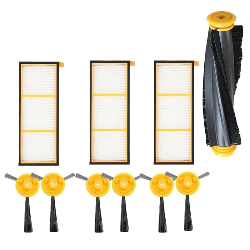 Replacement Parts Roller Brush Side Brush HEPA Filter For Shark ION RV700 RV750 Robot Vacuum Cleaner Accessories
Replacement Parts Roller Brush Side Brush HEPA Filter For Shark ION RV700 RV750 Robot Vacuum Cleaner Accessories