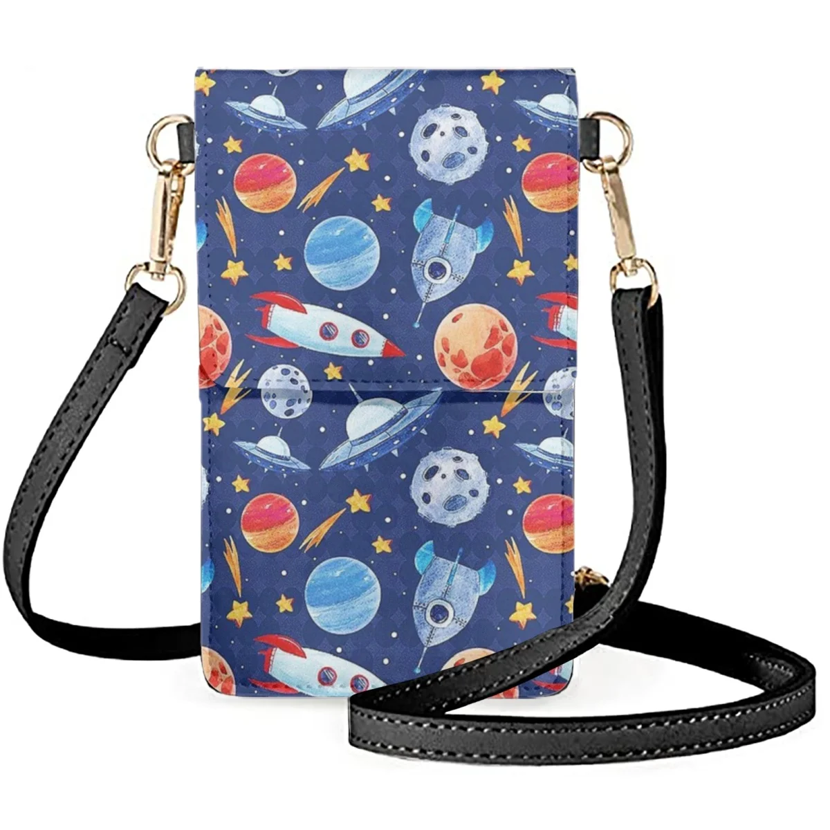 FORUDESIGNS Star Rocket Cartoon Space Universal Phone Bag Cute Milky Way Planets Unisex Flip Mobile Phones Satchel Durable
FORUDESIGNS Star Rocket Cartoon Space Universal Phone Bag Cute Milky Way Planets Unisex Flip Mobile Phones Satchel Durable