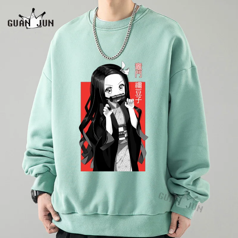 Japanese Anime Demon Slayer Hoodies Unisex Manga Kawaii Cartoon Kimetsu No Yaiba Nezuko Streetwear Women Harajuku Sweatshirts
Japanese Anime Demon Slayer Hoodies Unisex Manga Kawaii Cartoon Kimetsu No Yaiba Nezuko Streetwear Women Harajuku Sweatshirts