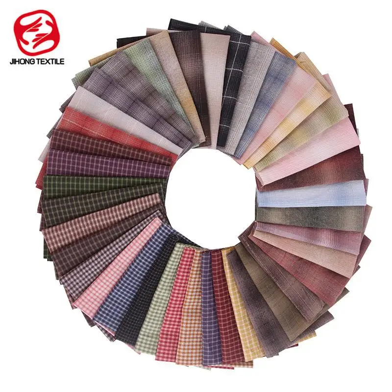 Cotton Retro Dyed Patchwork Fabric DIY Hand Sewing Baby Clothes Yarn-Dyed Plaid Fabric Patchwork Patch Quilting Material 25x34cm
Cotton Retro Dyed Patchwork Fabric DIY Hand Sewing Baby Clothes Yarn-Dyed Plaid Fabric Patchwork Patch Quilting Material 25x34cm