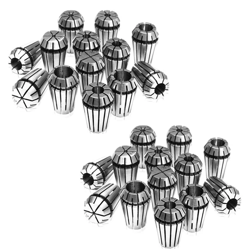 26Pcs 1-13Mm ER20 Spring Collet Set CNC Workholding Engraving&Milling Lathe
26Pcs 1-13Mm ER20 Spring Collet Set CNC Workholding Engraving&Milling Lathe