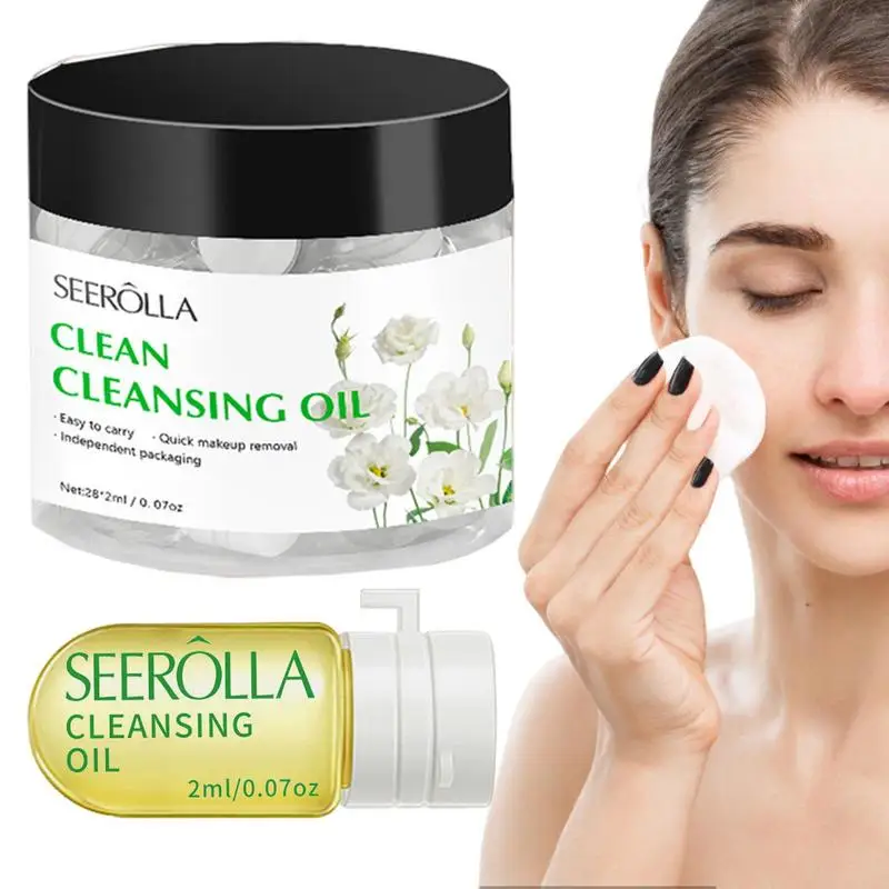 28pcs Disposable Cleansing Oil Gentle Cleaning Deep Cleansing Oil Refreshing Multi-Effect Makeup Remover Makeup Tools
28pcs Disposable Cleansing Oil Gentle Cleaning Deep Cleansing Oil Refreshing Multi-Effect Makeup Remover Makeup Tools