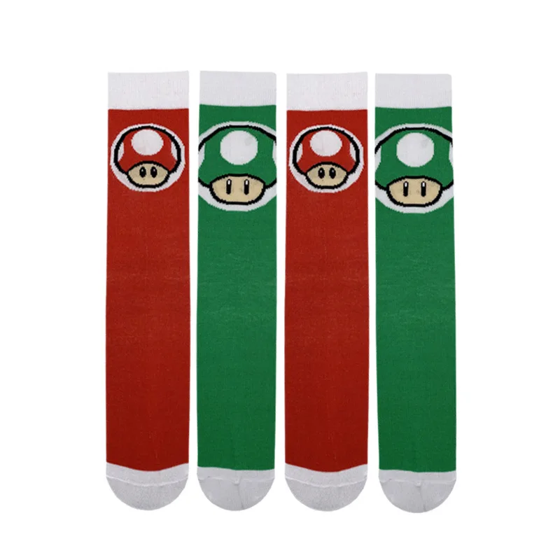 Super Mario Men's and Women's Socks Cartoon Cotton Fashion Anime Characters Cute Casual Stockings Student Christmas Gift 
Super Mario Men's and Women's Socks Cartoon Cotton Fashion Anime Characters Cute Casual Stockings Student Christmas Gift