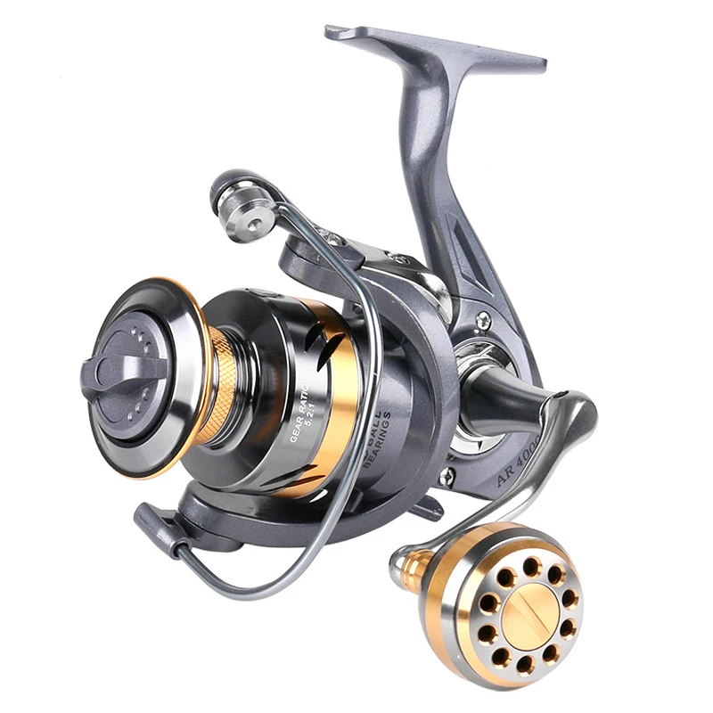 DEUKIO Fishing Reel AR 2000-7000 Series Metal Lure 2BB Spinning Wheel Max drag 12kg Outdoor Freshwater River Far Throwing
DEUKIO Fishing Reel AR 2000-7000 Series Metal Lure 2BB Spinning Wheel Max drag 12kg Outdoor Freshwater River Far Throwing