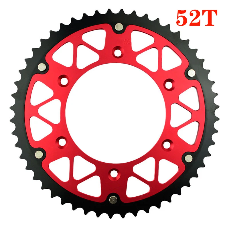 Задняя звездочка мотоцикла 45T - 52T для HONDA CR125R, CR250R, CR500R, CRF250R, CRF450R, CRF250F, CRF250X, CRF150F, CRF230F, CRE125R
Задняя звездочка мотоцикла 45T - 52T для HONDA CR125R, CR250R, CR500R, CRF250R, CRF450R, CRF250F, CRF250X, CRF150F, CRF230F, CRE125R