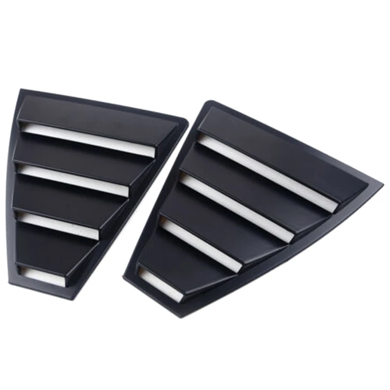 Rear Quarter Side Window Louvers Vent Cover Trim Panel Window Blinds Triangular for 2017 2018
Rear Quarter Side Window Louvers Vent Cover Trim Panel Window Blinds Triangular for 2017 2018