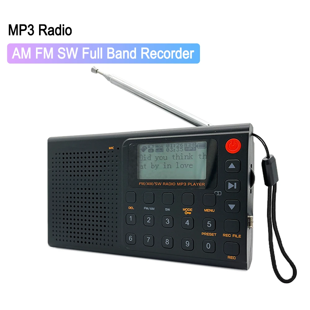 1 шт. AM FM SW MP3 радио AUX разъем Полнодиапазонный радио рекордер Type-C зарядка MP3 музыкальный плеер радио Будильник Built-in динамик
1 шт. AM FM SW MP3 радио AUX разъем Полнодиапазонный радио рекордер Type-C зарядка MP3 музыкальный плеер радио Будильник Built-in динамик