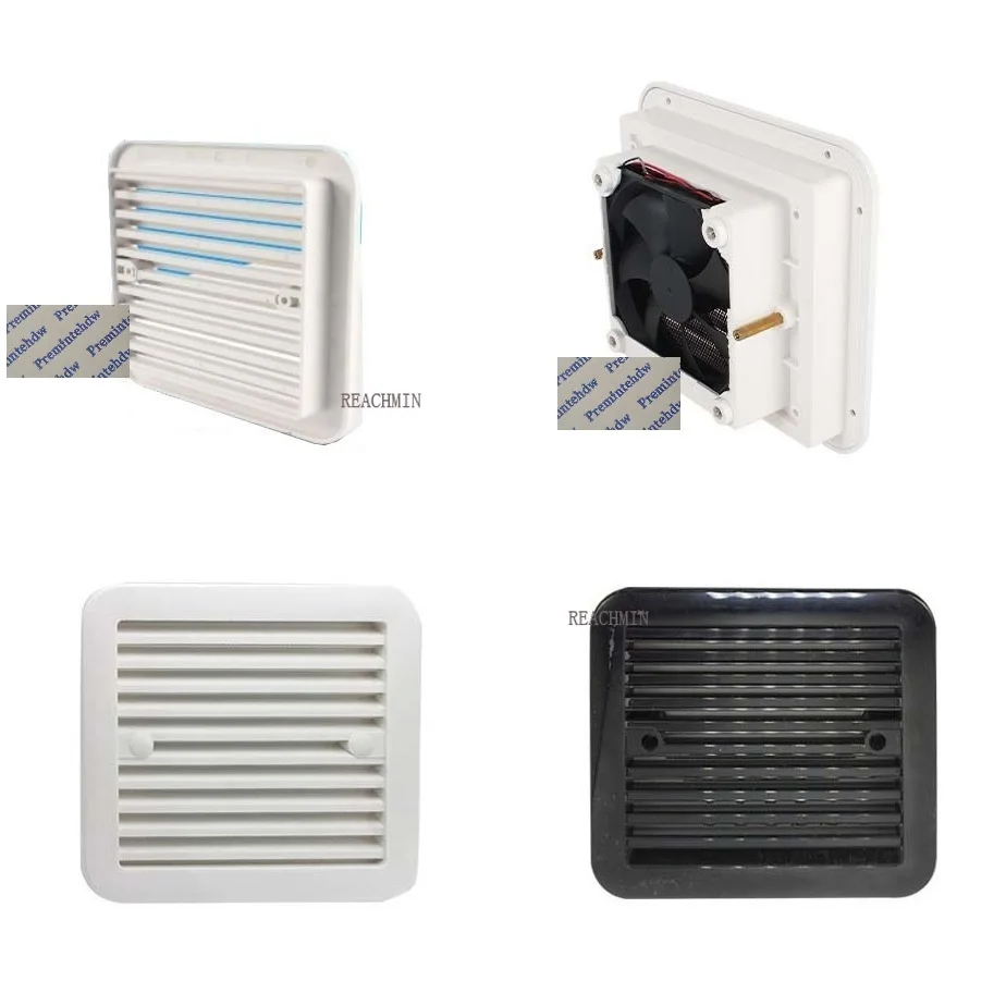 White Black Side Mount Wall Air Vent Grille RV Travel Trailer Caravan Exhaust Fan 12V
White Black Side Mount Wall Air Vent Grille RV Travel Trailer Caravan Exhaust Fan 12V
