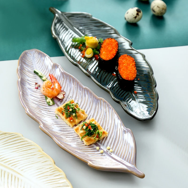 Luxury Nordic Sushi Plate Rectangle Luxury Ceramic Dinner Plates Creativity Western Dessert Plate Assiette Home Tableware
Luxury Nordic Sushi Plate Rectangle Luxury Ceramic Dinner Plates Creativity Western Dessert Plate Assiette Home Tableware