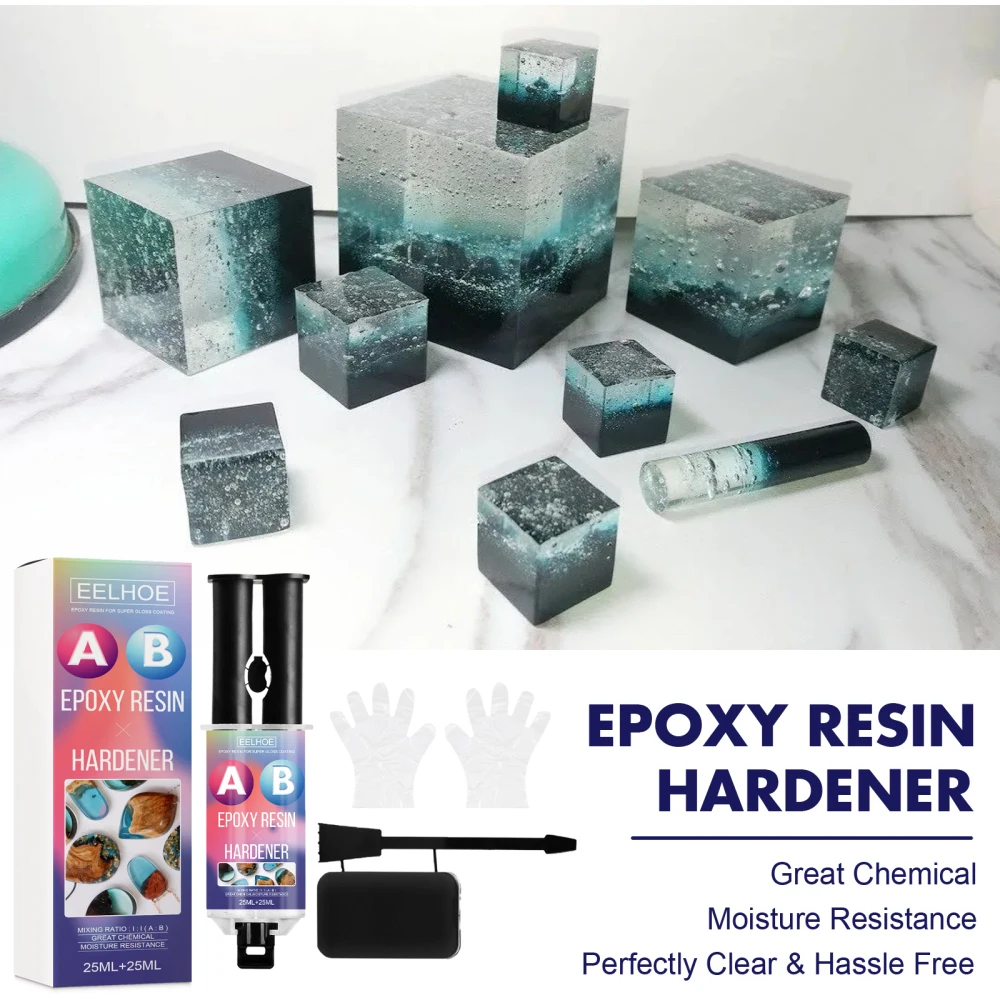 UV Epoxy Resin Hardener Crystal AB Glue Jewelry Making DIY Manual Quick-drying High Adhesive Glue Accessories 25ml+25ml
UV Epoxy Resin Hardener Crystal AB Glue Jewelry Making DIY Manual Quick-drying High Adhesive Glue Accessories 25ml+25ml