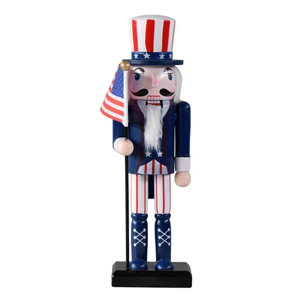 Nutcracker Christmas Day July Wooden Decorations 4Th Table Decoration Soldier Figures Decor Independence Ornament Patriotic
Nutcracker Christmas Day July Wooden Decorations 4Th Table Decoration Soldier Figures Decor Independence Ornament Patriotic