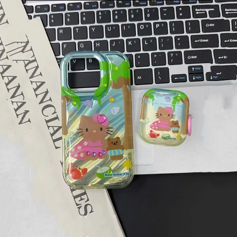 Kawaii Sanrio Hello Kitty Black Skin Surf Phone Case for Iphone14 Promax Anime Mobile Phone Drop Protection Cases Cute Accessory
Kawaii Sanrio Hello Kitty Black Skin Surf Phone Case for Iphone14 Promax Anime Mobile Phone Drop Protection Cases Cute Accessory