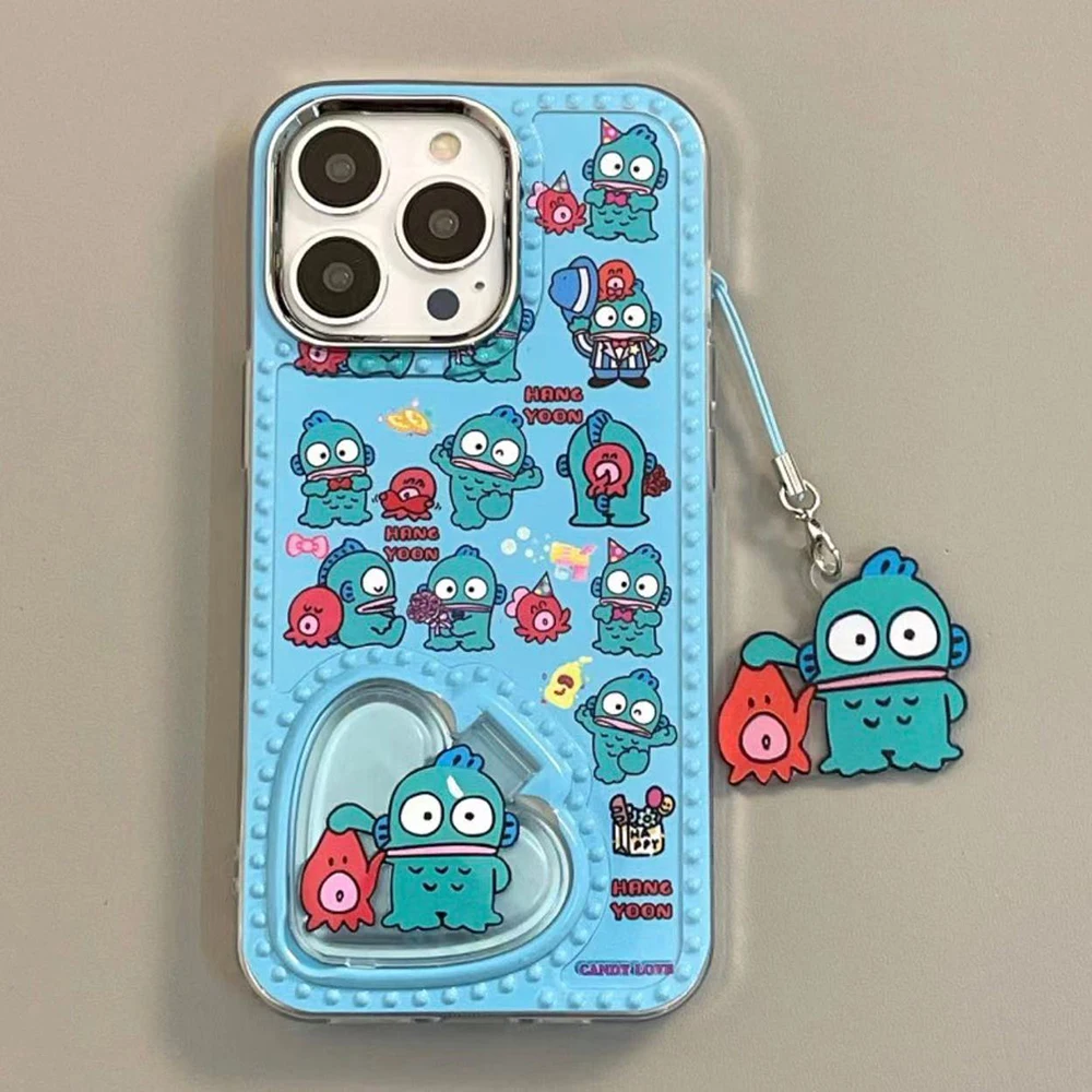 Новый Hangyodon Clownfish женский Iphone14Promax мультяшный милый кулон 11/12/13Pro Max Предотвращение падения Забавный мягкий чехол
Новый Hangyodon Clownfish женский Iphone14Promax мультяшный милый кулон 11/12/13Pro Max Предотвращение падения Забавный мягкий чехол