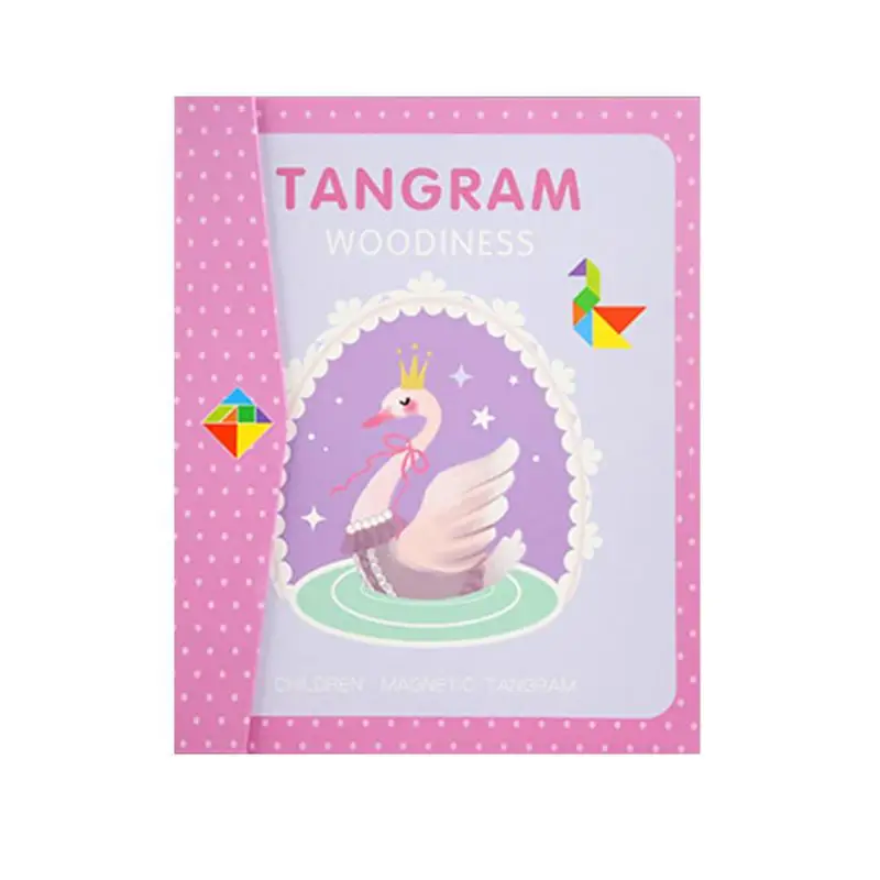 Пазлы Tangram для детей, Магнитные деревянные блоки, пазлы разных форм, танграммы, головоломка для мозга, логическая игра-пазл, полированная портативная 
Пазлы Tangram для детей, Магнитные деревянные блоки, пазлы разных форм, танграммы, головоломка для мозга, логическая игра-пазл, полированная портативная