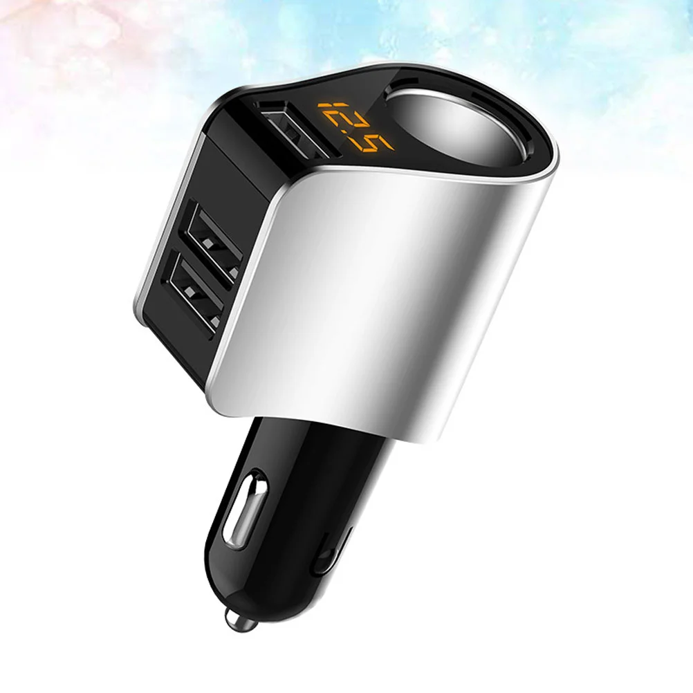 1Pc 3-in-1 USB Fast Charger for Automobile Cigarette Lighter Cigarette Lighter Charger Phone Fast Charging for (White)
1Pc 3-in-1 USB Fast Charger for Automobile Cigarette Lighter Cigarette Lighter Charger Phone Fast Charging for (White)