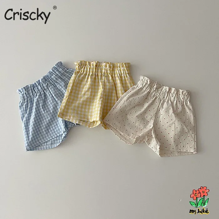 Criscky Summer Girls Shorts Top Quality Cotton Panties Baby Girl Boy Clothes Children Pants For Kids Short Pants Korean
Criscky Summer Girls Shorts Top Quality Cotton Panties Baby Girl Boy Clothes Children Pants For Kids Short Pants Korean