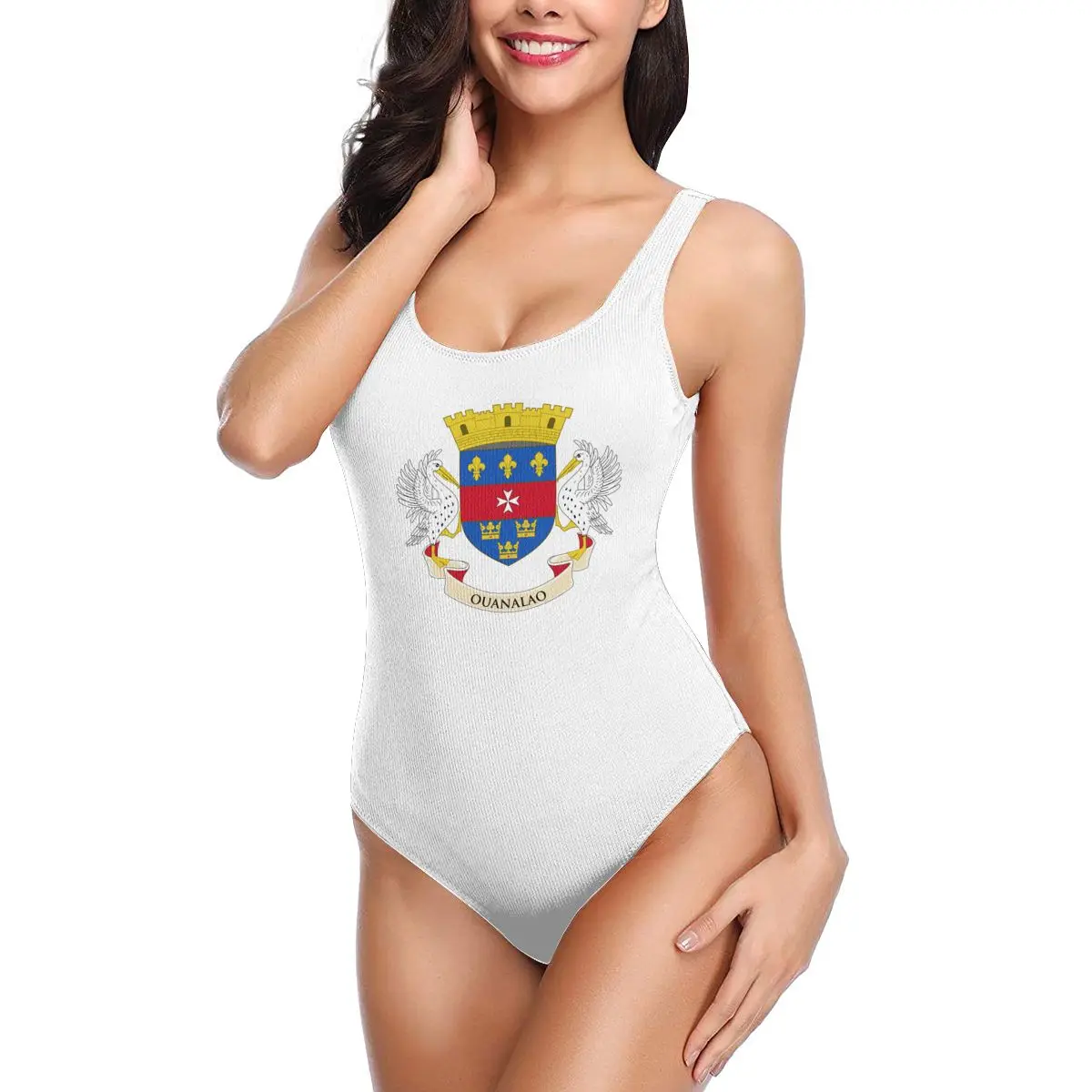Flag Of Saint Barthᄅlemy (local) Exotic Bikinis Women Swimsuit Low Waist soft Women Hawaii Beach wear 
Flag Of Saint Barthᄅlemy (local) Exotic Bikinis Women Swimsuit Low Waist soft Women Hawaii Beach wear