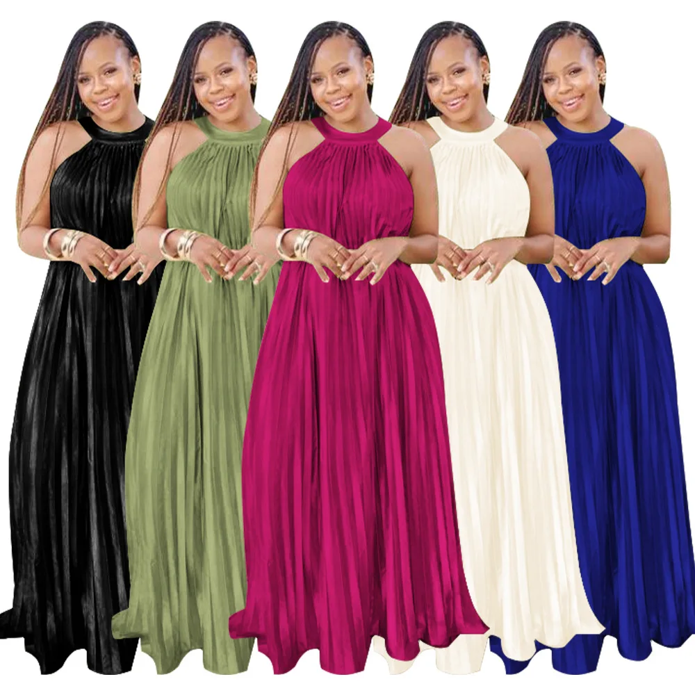 

Плиссированное мини-платье для женщин, вечерние, ночные платья, высокая талия, для танцев, свадьбы, выпускного, дня рождения, макси, Y2k, Дашики, африканские летние платья