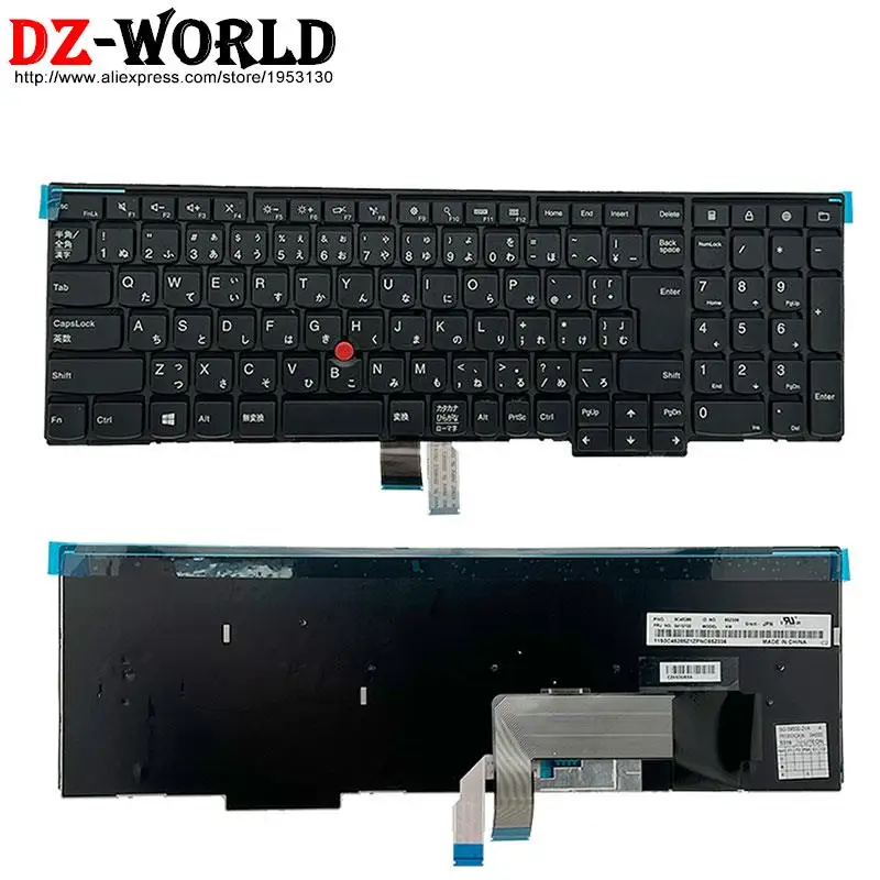 

JP Japanese Keyboard for Lenovo Thinkpad T540P W540 W541 W550S T550 P50S T560 L540 L560 E531 E540 L570 Laptop 04Y2720 04Y2379