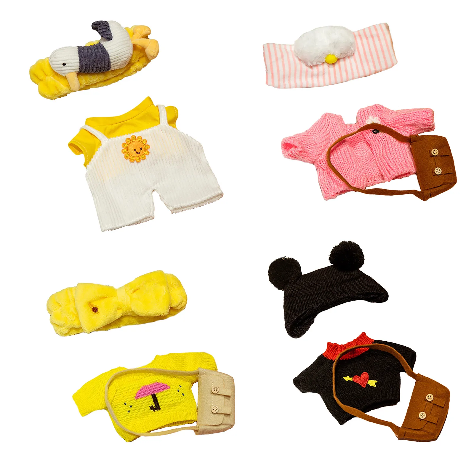 Doll Accessories for 30cm LaLafanfan Cafe Duck Dog Plush Doll Clothes Headband Bag Glasses Outfit for 20-30cm Plush Toy #50
Doll Accessories for 30cm LaLafanfan Cafe Duck Dog Plush Doll Clothes Headband Bag Glasses Outfit for 20-30cm Plush Toy #50