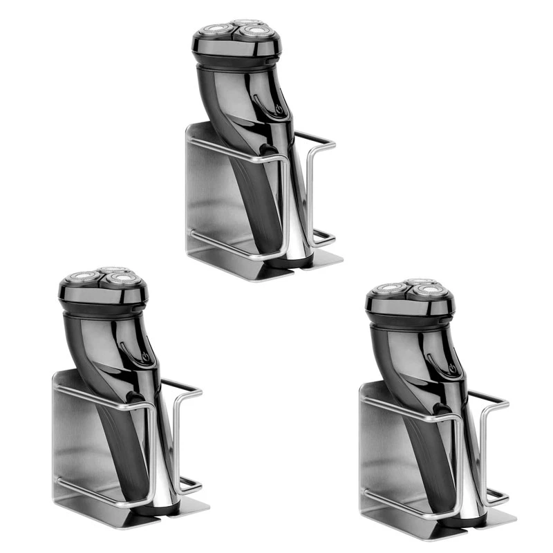 3X Electric Shaver Holder Wall-Mounted Self-Adhesive Stainless Steel Shaver Holder Wall-Mounted Bathroom Shaver Holder
3X Electric Shaver Holder Wall-Mounted Self-Adhesive Stainless Steel Shaver Holder Wall-Mounted Bathroom Shaver Holder