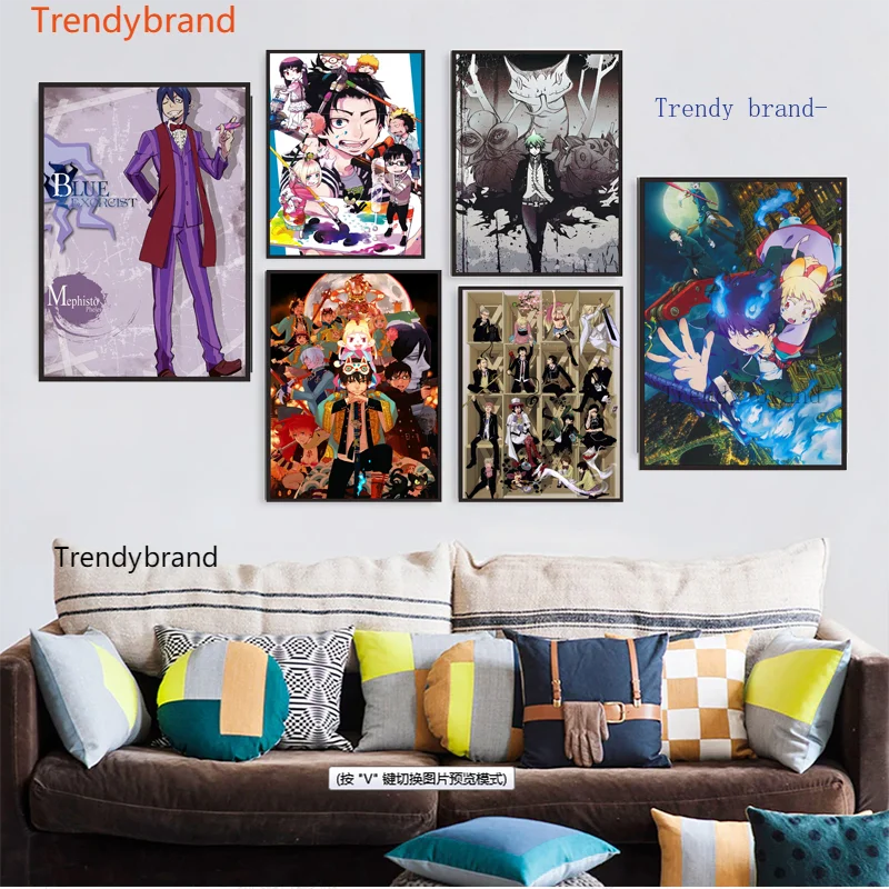 Anime Poster Blue Exorcist Game Canvas Painting Art Nordic Posters and Prints Wall Pictures for Living Room Decoration Frameless
Anime Poster Blue Exorcist Game Canvas Painting Art Nordic Posters and Prints Wall Pictures for Living Room Decoration Frameless