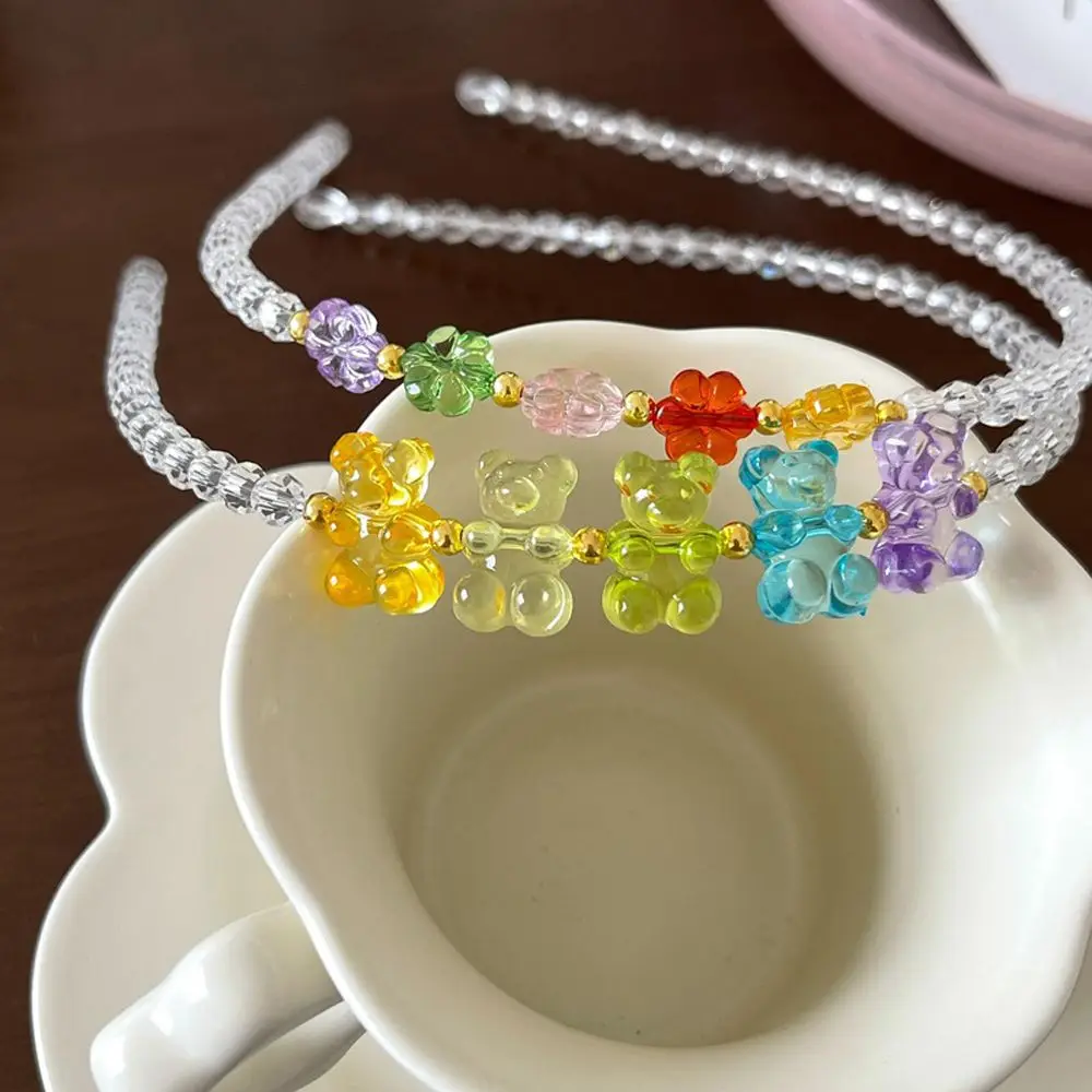 Elegant Gift Kawaii Bear Lovely Colorful Female Hair Hoop Bead Korean Style Hair Hoop Flower Headband
Elegant Gift Kawaii Bear Lovely Colorful Female Hair Hoop Bead Korean Style Hair Hoop Flower Headband