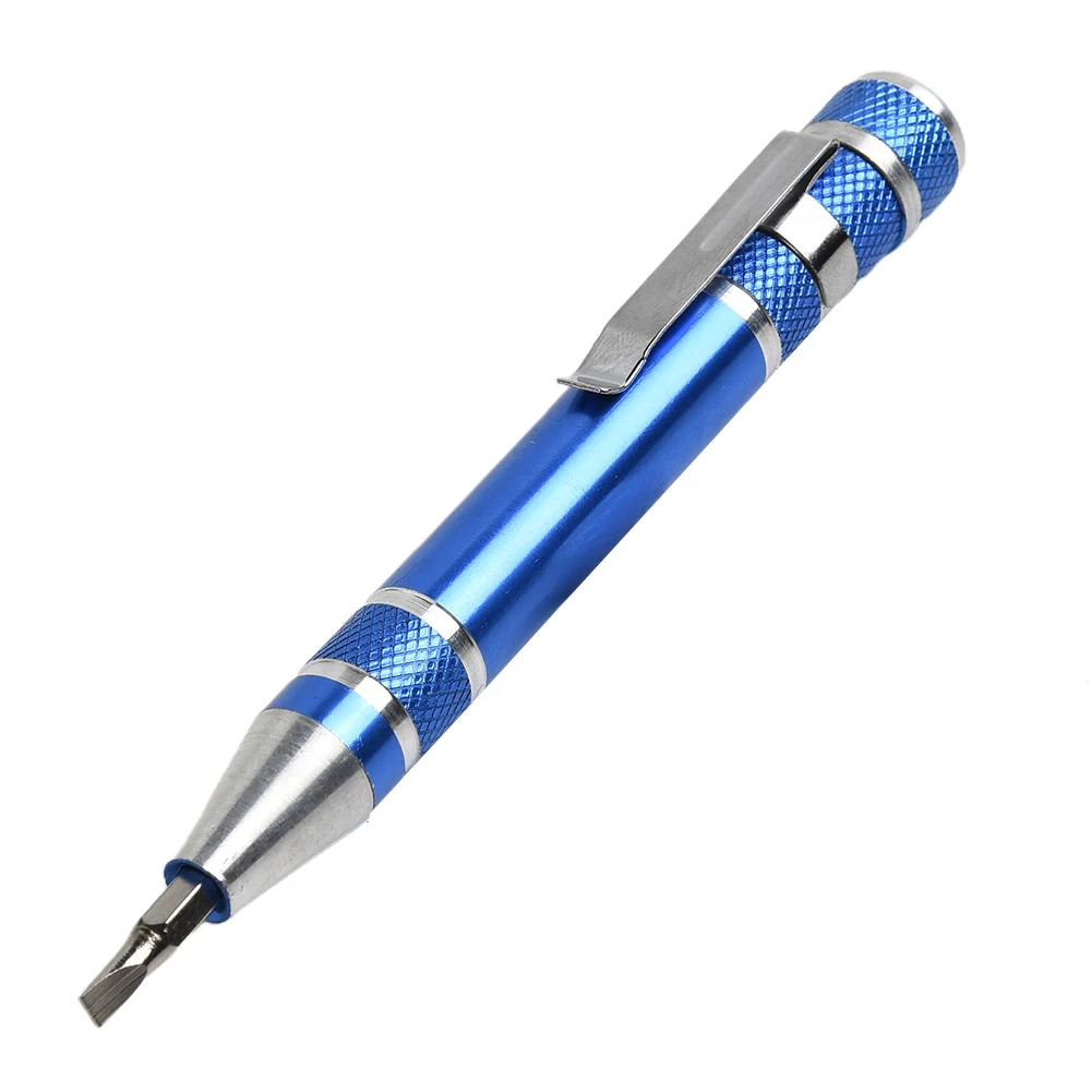 Repair Tools Screwdriver Set Magnetic PH00 PH0 Pocket 11cm Long 8 In 1 Aluminum Alloy Hex Screwdriver Pen Type
Repair Tools Screwdriver Set Magnetic PH00 PH0 Pocket 11cm Long 8 In 1 Aluminum Alloy Hex Screwdriver Pen Type