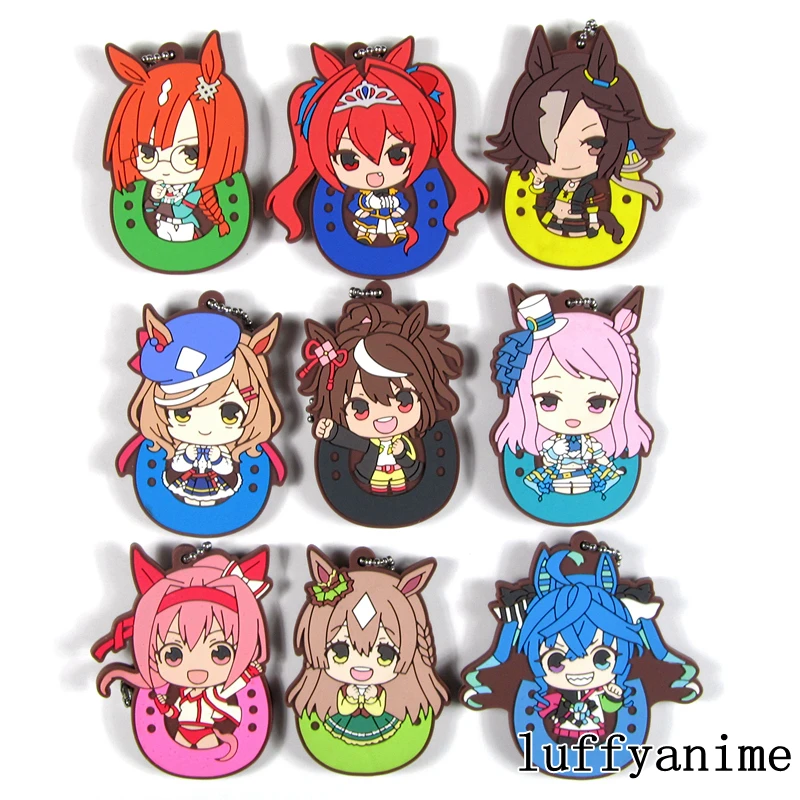 Uma Musume Pretty Derby Rubber Mascot Pendant Mejiro McQueen Daiwa Scarlet Anime Cell Phone Strap accessories Charm Keychain
Uma Musume Pretty Derby Rubber Mascot Pendant Mejiro McQueen Daiwa Scarlet Anime Cell Phone Strap accessories Charm Keychain