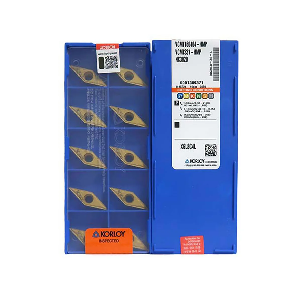 KORLOY 100% Original VCMT VCMT16 VCMT160408 HMP NC3120 NC3020 Medium-Finishing Carbide Turning Inserts Turning Tools
KORLOY 100% Original VCMT VCMT16 VCMT160408 HMP NC3120 NC3020 Medium-Finishing Carbide Turning Inserts Turning Tools