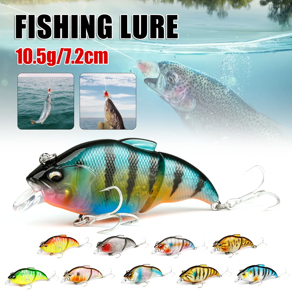 Swimbait Fishing Lure 72mm 10.5g Vibration Floating Lure Jointed Lure Artificial Swimming Lures for Bass Pike Perch Trout Tackle
Swimbait Fishing Lure 72mm 10.5g Vibration Floating Lure Jointed Lure Artificial Swimming Lures for Bass Pike Perch Trout Tackle