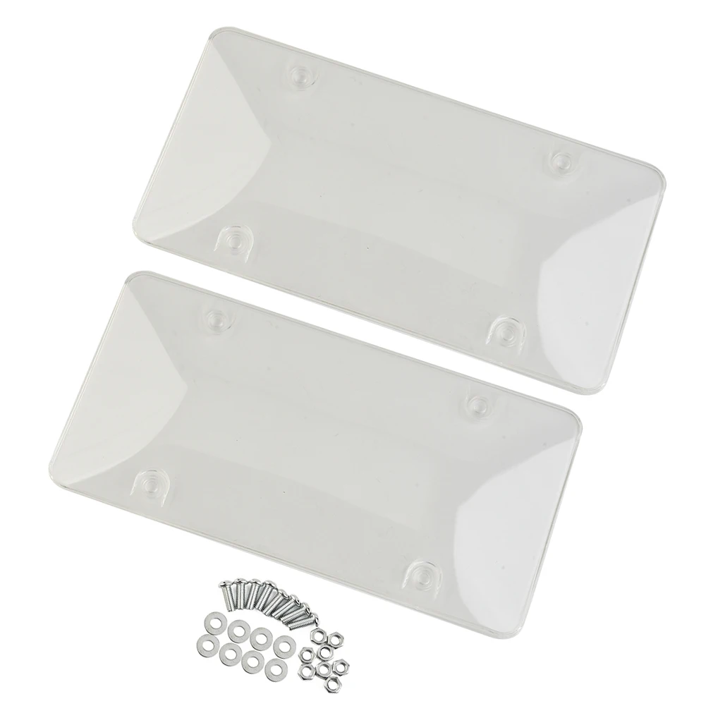 2 Pcs Car License Plate Tinted Tag Shield Cover Plastic Clear Protector ABS License Plate Cover FOR US vehicles
2 Pcs Car License Plate Tinted Tag Shield Cover Plastic Clear Protector ABS License Plate Cover FOR US vehicles