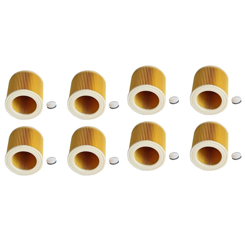 8X Replacement Air Dust Filter For Karcher Vacuum Cleaner Parts WD2250 WD3.200 MV2 MV3 WD3 A2004 A2204 HEPA Filter
8X Replacement Air Dust Filter For Karcher Vacuum Cleaner Parts WD2250 WD3.200 MV2 MV3 WD3 A2004 A2204 HEPA Filter