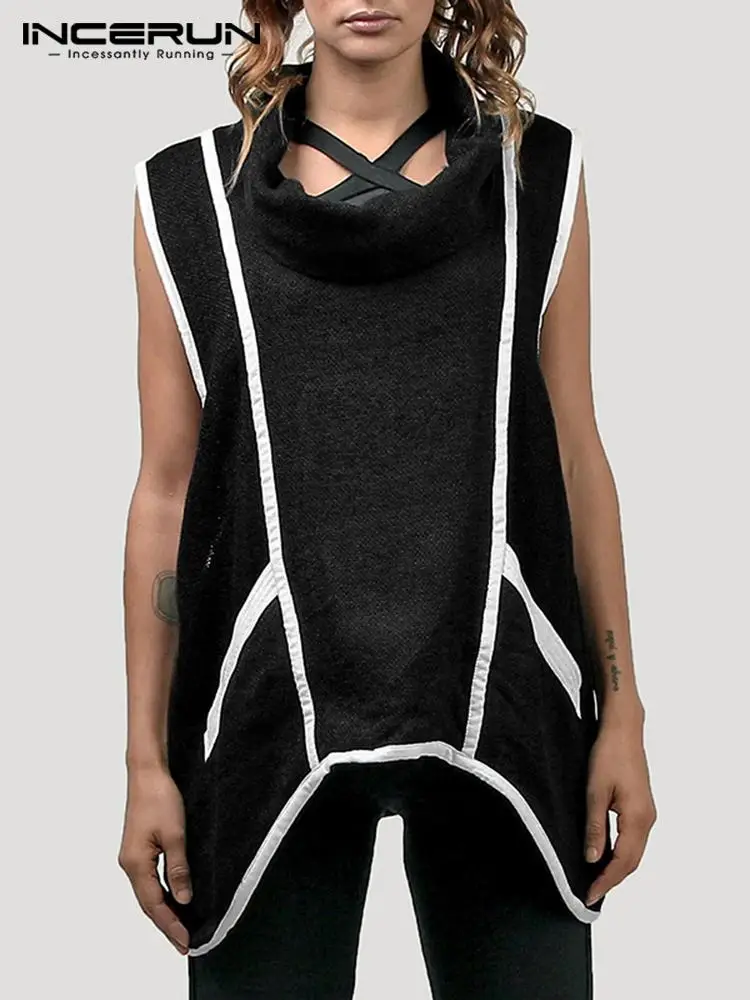 INCERUN Men Tank Tops Patchwork Pile Collar Streetwear Summer Sleeveless 2022 Casual Vests Pockets Fashion Loose Men Clothing
INCERUN Men Tank Tops Patchwork Pile Collar Streetwear Summer Sleeveless 2022 Casual Vests Pockets Fashion Loose Men Clothing